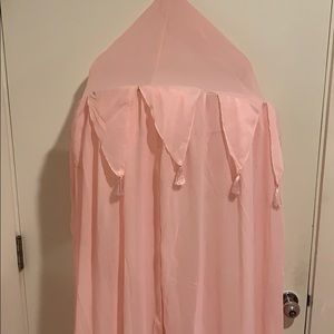 Girls Pink Classic Canopy